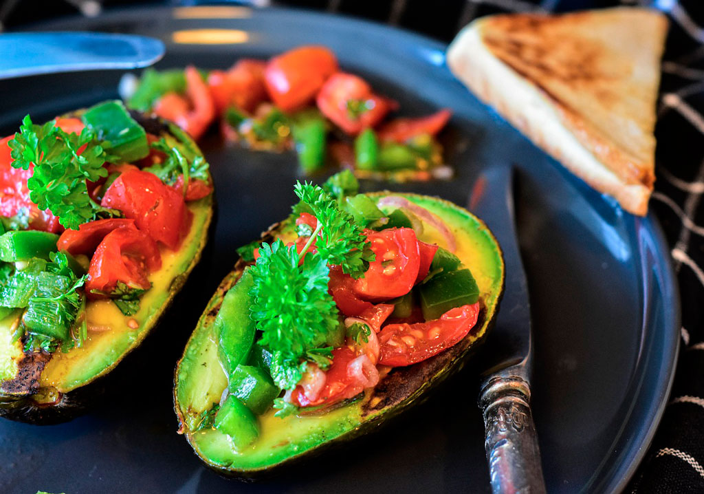 aguacate para un almuerzo delicioso